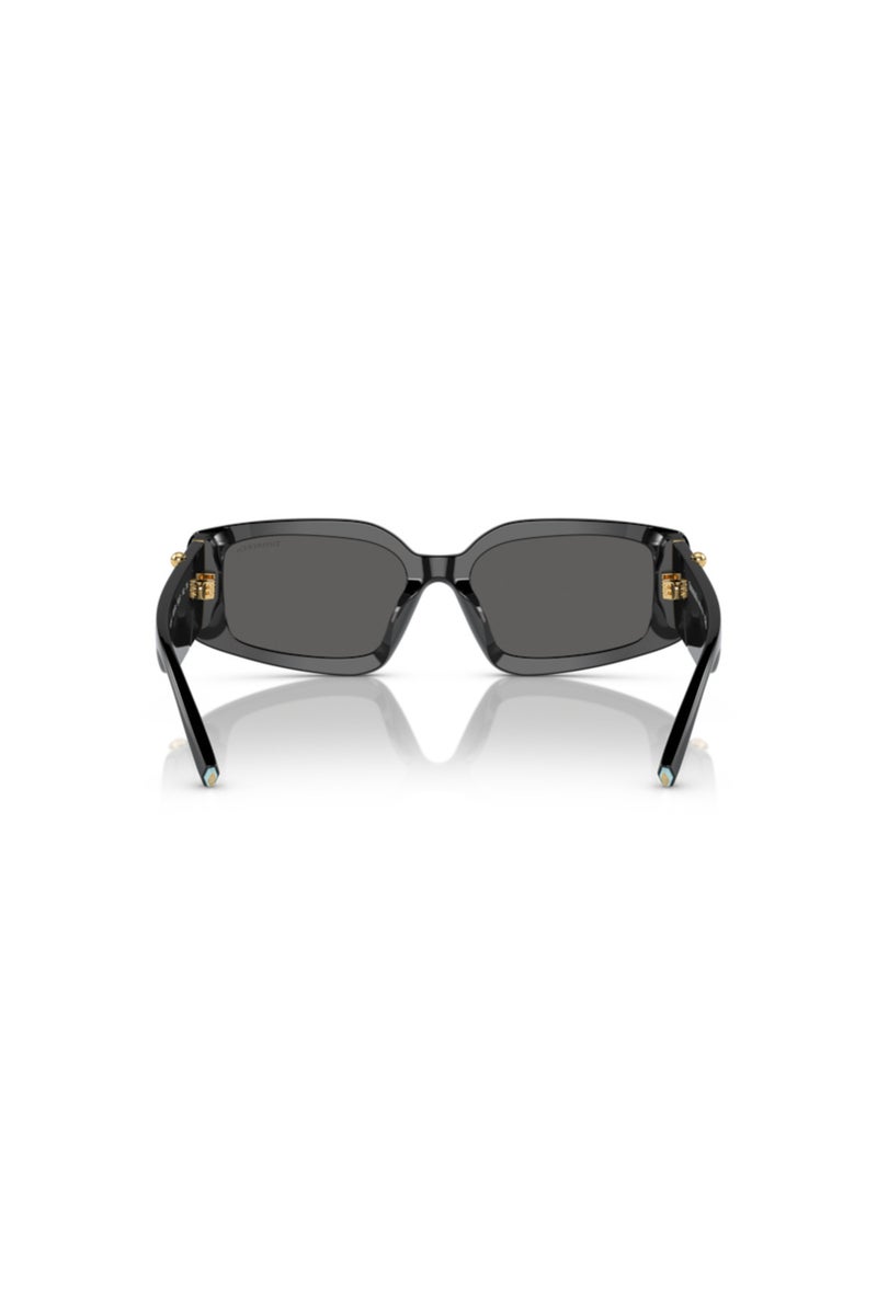 Tiffany Rectangular Black Sunglasses for Women - Image 3